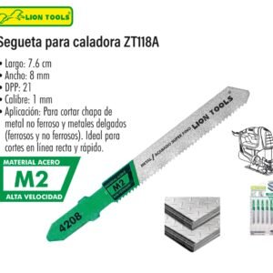 Segueta para caladora ZT118A