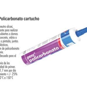 Silicon de policarbonato transparente