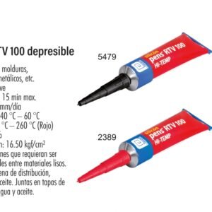 Silicon depresible color rojo