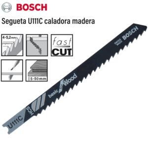 Segueta para caladora U111C para madera Bosch