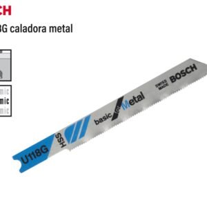 Segueta para caladora U118G corte de metal Bosch