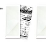 Pega raton charola de carton