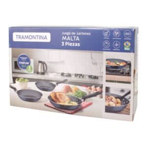 Juego de sartenes 3 piezas tramontina