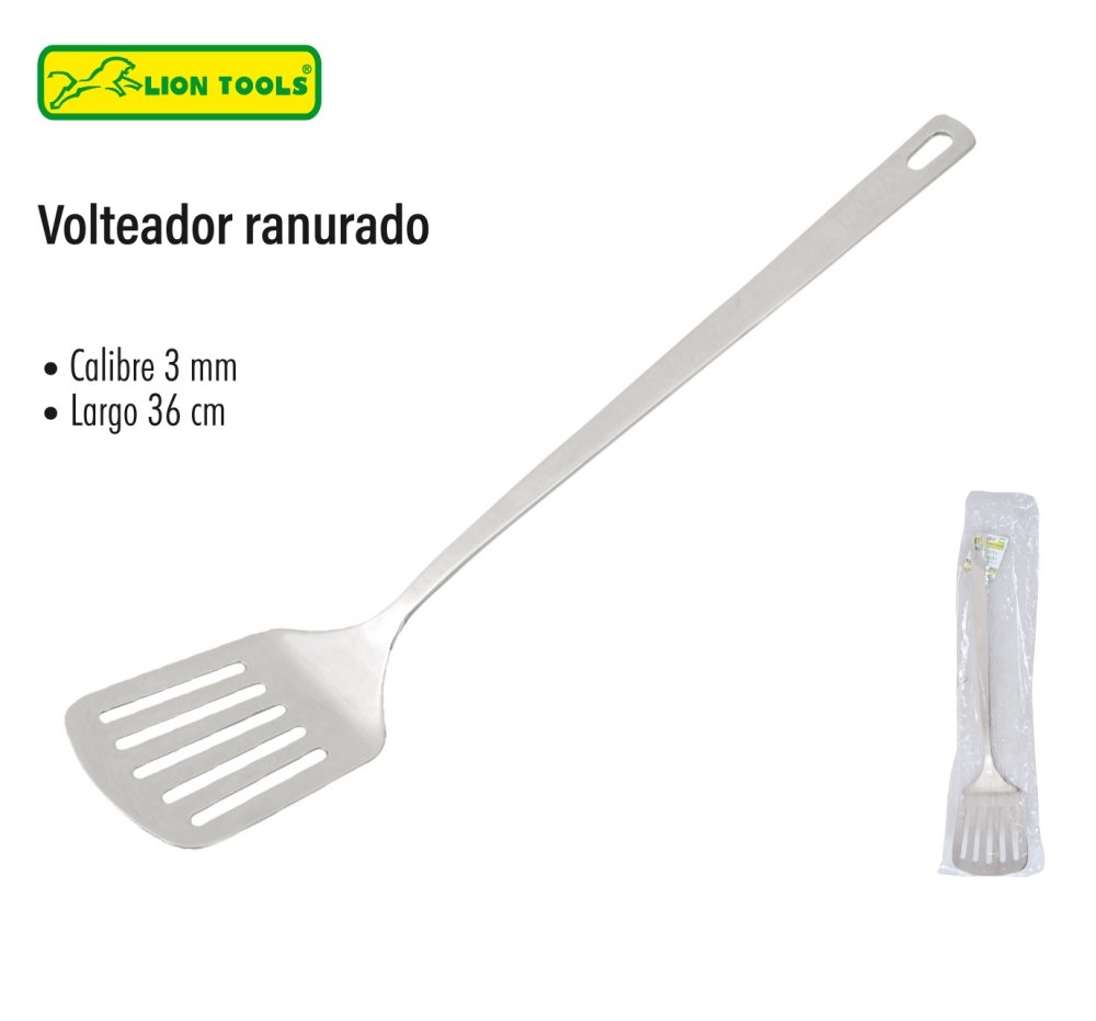 Volteador de cocina acero inoxidable 1 Volteador de cocina acero inoxidable