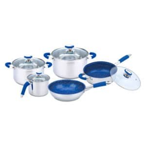 Bateria de cocina 9 piezas