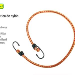 Cuerda elástica nylon 48 pulgadas 10 pzas