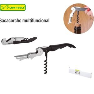 Sacacorcho multifuncional