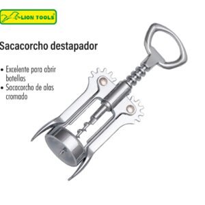 Sacacorcho de acero inoxidable