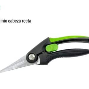 Tijera para podar de aluminio cabeza recta