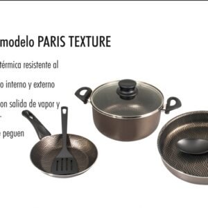 Bateria de cocina paris tramontina