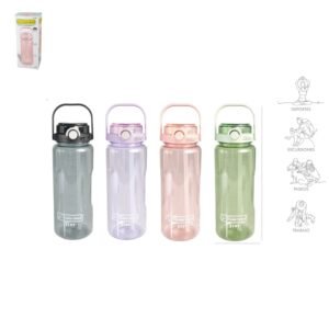 Botella de agua 2 litros plastico