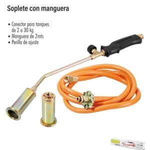 Soplete con manguera