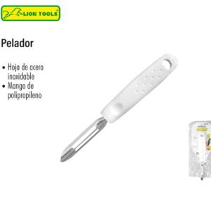 Pelador de acero inoxidable mango plastico