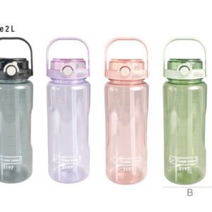 Botella de agua 2 litros plastico