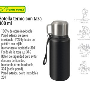 Termo con taza para café