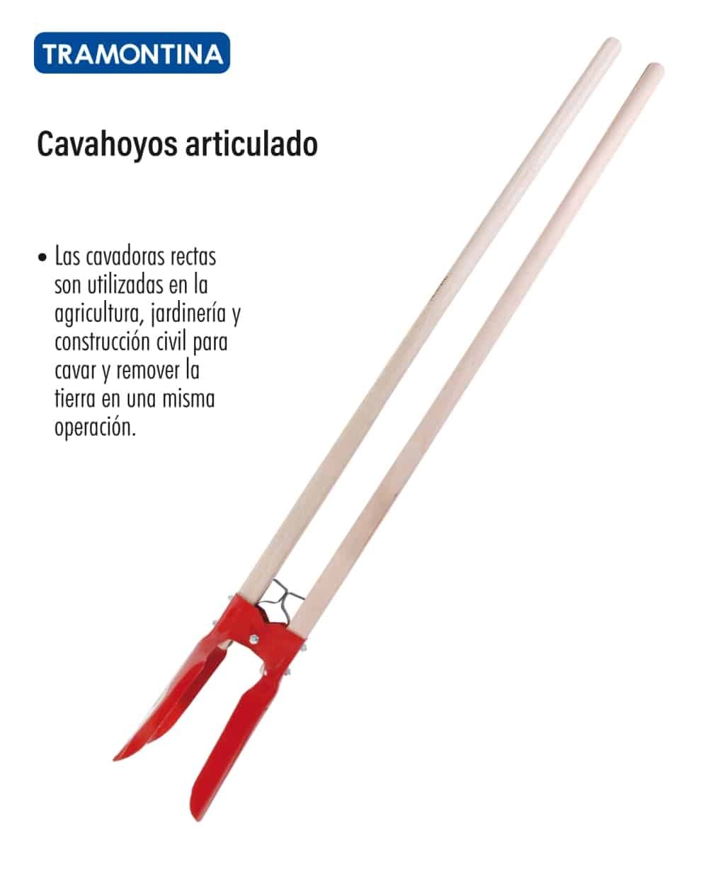 Cavahoyos articulado tramontina 145 cm 1 Cavahoyos articulado tramontina 145 cm