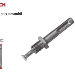 Vástago SDS plus a mandril 1/2 Bosch
