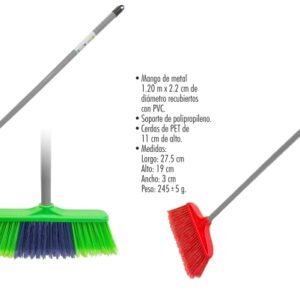Escoba tipo cepillo