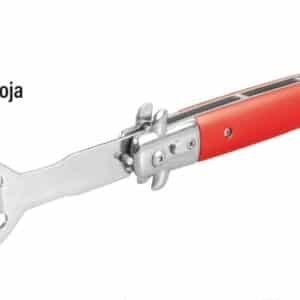 Destapador retráctil con cacha roja
