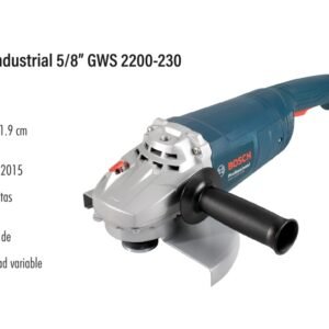 Esmeriladora industrial 5/8" GWS 2200-230 Bosch