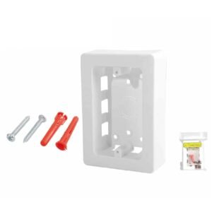 Caja universal eléctrica para canaleta