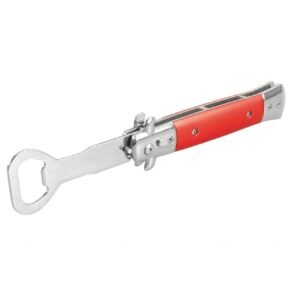 Destapador retráctil con cacha roja