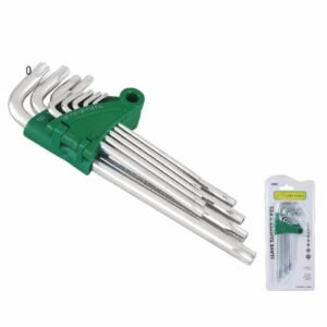 Juegos de llaves tamper 9 piezas