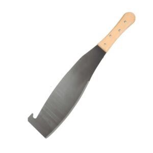 Machete de pescador 14 pulgadas mango de madera Tramontina
