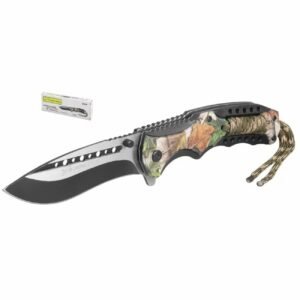 Navaja de 4 pulgadas de supervivencia mango con cuerda