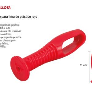 Mango de plástico rojo para lima